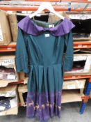 *7 Naomi Deer Border Vintage Style Dresses Size: 1