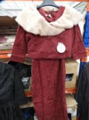 *4 Size: 14 Beverley Burgundy Two Piece Suits