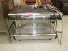 * like new casadio coffee machine. (560H x 720W x 550D)