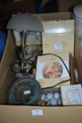 Cherished Teddies, Chrome Lamp, etc.