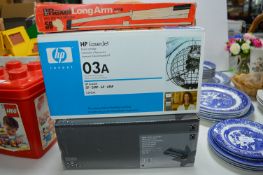 Printer Cartridges, Long Arm Stapler, etc.