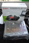 Ion Power Play LP USB Turntable (As New & Boxed)