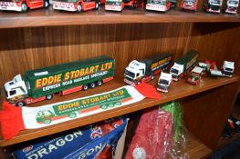 Seven Eddie Stobart Trucks and Vans, etc.