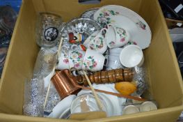 Pottery, Glassware, Kitchen Items, etc.