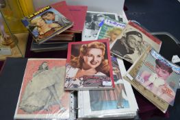 Hollywood Movie Books, Magazines, Photographs, etc