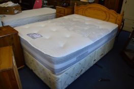 Healthopaedic Double Divan Bed (width 4'6