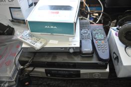 Panasonic Digital Receiver, Humax and Alba Digibox