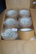 36 Rolls of 50mm Brown Self Adhesive Framer's Tape