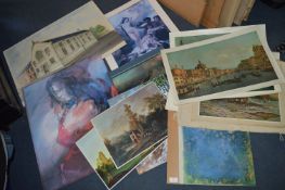 Mounted Prints, Original Paintings, etc.