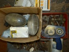 Miscellaneous Boxes of Electric & Plumbing Fitting