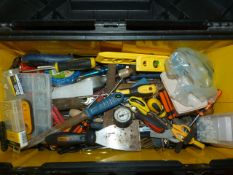 Toolbox and Assorted Tools & Fittings