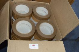 36 Rolls of 25mm Brown Cobra Framer's Tape