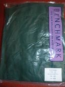 *7 Size: 56R Benchmark Bottle Green Trousers