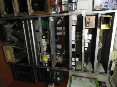 *Contents of Shelving to Include Various Solenoids, Spare Parts, Manuals, etc.