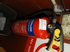 *Dry Powder Fire Extinguisher