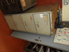 *Four Drawer Foolscap Filing Cabinet and Contents