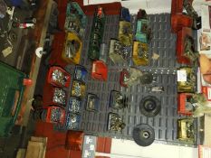 *Wall Mounted Lin Back Rack Containing Various Nuts, Bolts, Bearings, etc.