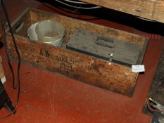 *Printed Wooden Crate