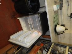 *Cream Kettle and a Undercounter Refrigerator