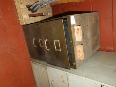 *Two Drawer Foolscap Filing Cabinet and Contents