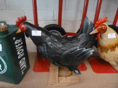*Decorative Tin Chicken