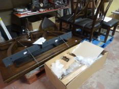 *Lakemont Dining Table and Six Chairs (Disassembled)