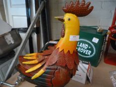 *Decorative Tin Chicken