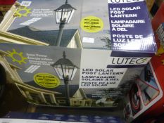 *Lutec Solar Outdoor Post
