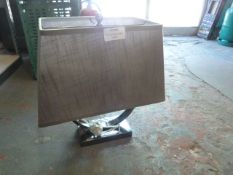 *Steel Halo Table Lamp