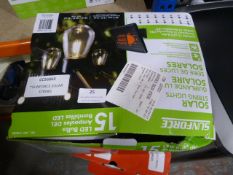 *Sunforce Solar LED String Lights