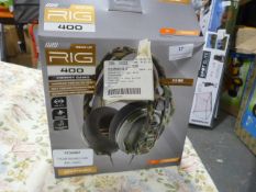 *Plantronics Rig 400 Camo Gaming Headset