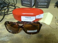*E.Arden Burgundy Sunglasses