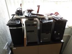 *Four Computer Towers (Conditions Unknown)