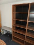 *Simulated Walnut Bookshelf