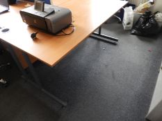 *Office Table in Beech Finish 160cm