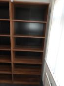 *Simulated Walnut Bookshelf