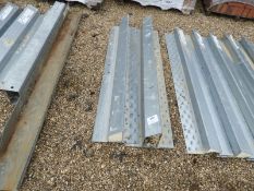*Two Galvanised Top Hat Lintels 135cm Long