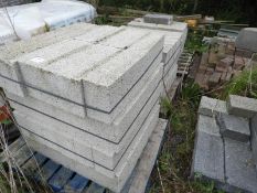 *Three Pallets of Concrete Blocks