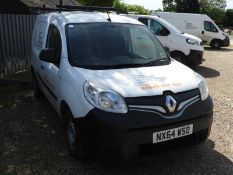 *Renault Kangoo Van Reg: NX64 WSD Mileage: 49969