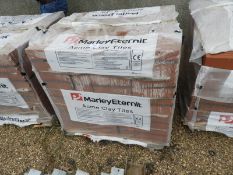 *Pack of Red Smooth Acme Single Camber Roof Tiles