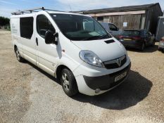 *Vauxhall Vivaro CDTI Van Reg:DY61 ZYB Mileage: 162048