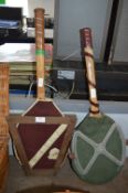 Two Vintage Tennis Rackets
