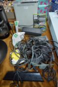 Box of Gaming Consoles, Xbox 360 etc.