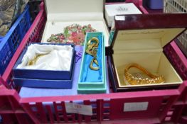 Boxed Costume Jewellery by Pompoos, etc.