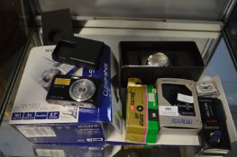 Sony Cybershot Digital Camera, Olympus Camcorder e