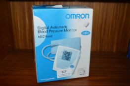 Omron Digital Blood Pressure Monitor