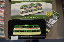 Atlas Editions Diecast Blackpool Balloon Tram