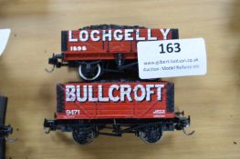 Dapol and a Bachmann Four Wheel Wagons 