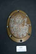 Brass Ottoman Canon Plaque