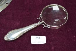 Silver Handled Magnifying Glass
